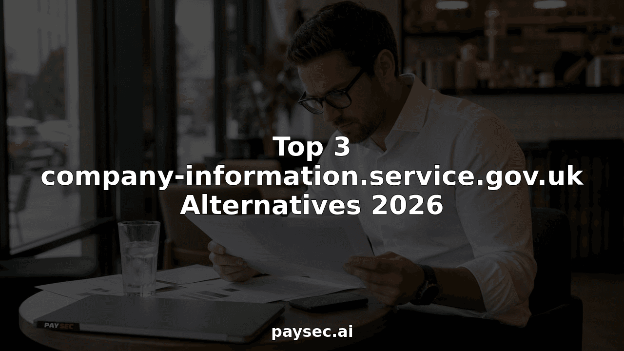 Top 3 company-information.service.gov.uk Alternatives 2026